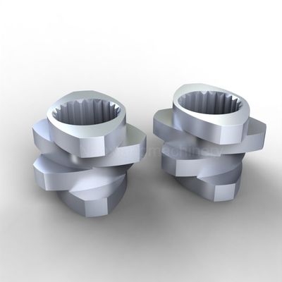 0.02Mm Toleranslar Blcok 316L W6Mo5Cr4V2 Ekstrüder vida parçaları