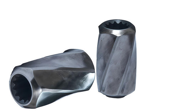 Petrokimya için çift ekstrüder bileşenleri için PM HIP karıştırma vida rotor elemanları