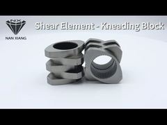 Erime Bölgesi Ekstrüder Dizleme Bloku 30 derece 45 derece 60 derece açı