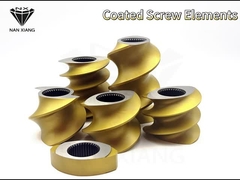 W6Mo5Cr4V2 Çelik Tek Heliks vida elemanları Ekstrüder Toz kaplama için vakum sertleştirme