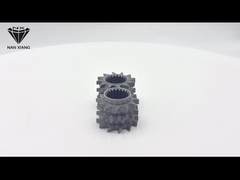 Çift vida ekstrüderini doğru dişli karıştırma elemanları dayanıklı ileriye doğru ± 0.01mm doğruluk